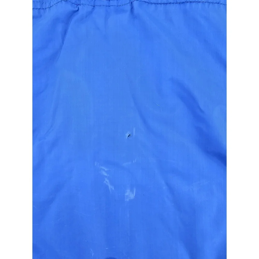 North Face Jacket Men‎ Small Blue Vintage Gore Tex  Zip Snap Hoodie Coat USA
